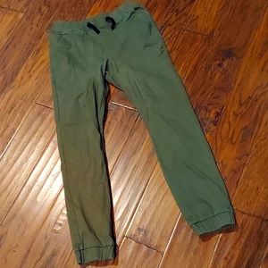 South Pole Boys Olive Green Joggers 10 12
